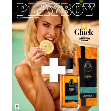 PLAYBOY - 5 Ausgaben + finch Whisky
