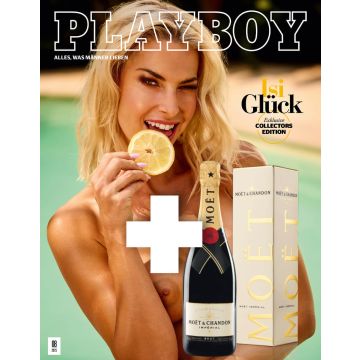 PLAYBOY Ausgabe + MOET (0,75 l)