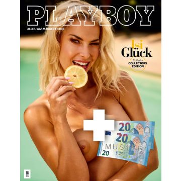 6x PLAYBOY lesen, 5x Ausgaben bezahlen + Verrechnungsscheck 40€